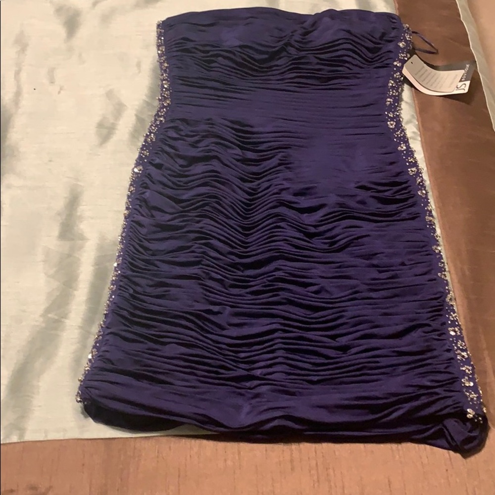 Strapless dress